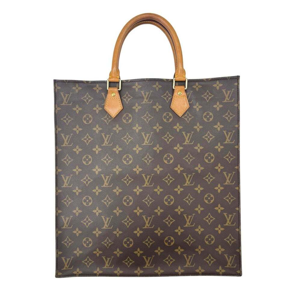 LOUIS VUITTON Authentic Brown Monogram Tote Bag